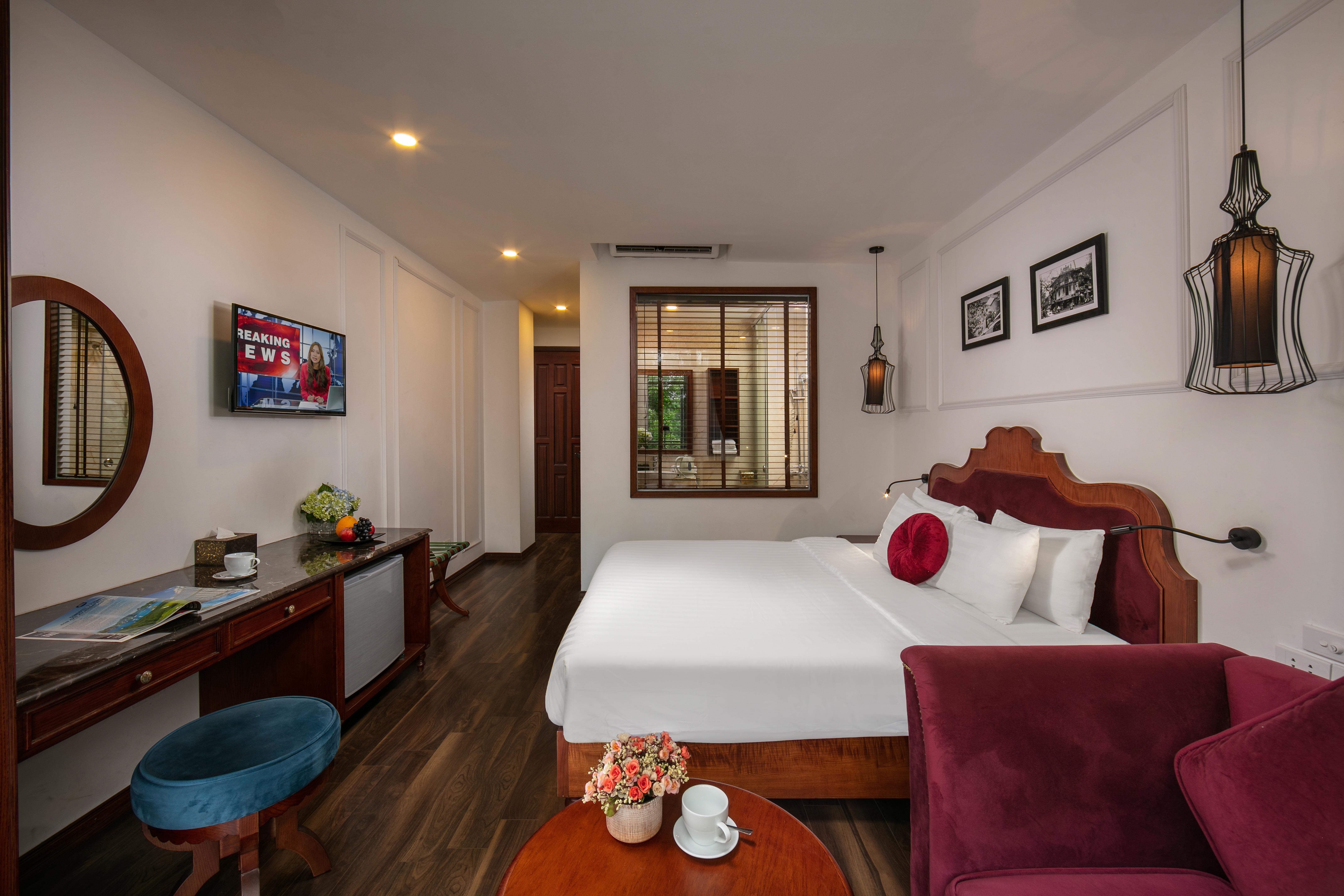 Vision Premier Hotel&Spa Hanoj Exteriér fotografie